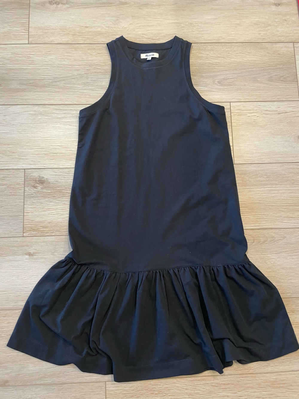 Madewell Black sleeveless dress size XXS